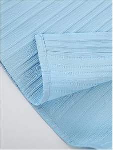 <b>Men's</b> Trendy Short-Sleeved Loose Fit <b>Flower</b> <b>Shirt</b> Breathable Knitted Weave Casual Style <b>for</b> Beach Vacation - Product Image 3