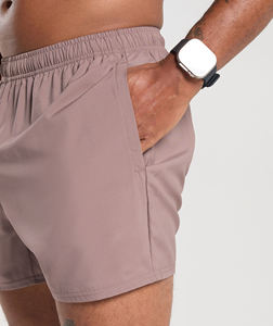Short de course en polyester respirant à séchage rapide avec poche latérale pour homme – Personnalisable pour le sport et la plage - Product Image 2