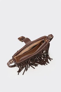 Bolso Bandolera con Flecos Estilo Western y Logotipo Personalizado, Bolso Boho para Mujer, Marca Privada OEM ODM - Product Image 4
