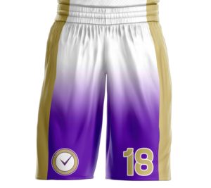 Conjunto de pantalones cortos y Jersey de sublimación personalizado fabricante de uniformes de baloncesto, ropa de equipo transpirable de secado rápido para hombres, mujeres y jóvenes - Product Image 5