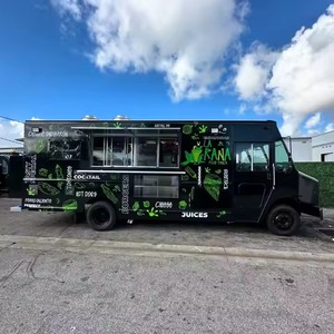 Camión de comida móvil totalmente equipo usado camiones de comida personalizados rápidos remolque de concesión precio barato - Product Image 1