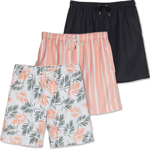 Shorts pour hommes décontractés de plage et de sport, à séchage rapide, confortables, en tissu Oxford, imperméables, écologiques, respirants, avec taille élastique - Product Image 3