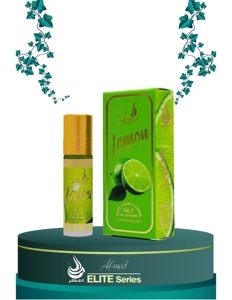AL MAS LEMON Perfume Unisex en Roll-On de 6 ml |   Perfume de Bolsillo con Aroma Cítrico sin Alcohol de Larga Duración para Hombres y Mujeres - Product Image 1