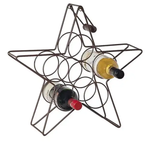 Estante de vino ecológico de calidad elegante, artículos para el hogar de Color dorado, el mejor diseño, soporte para botella de champán para decoración, cantidad a granel - Product Image 5