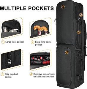 Nuevas Bolsas de Hockey sobre Hielo Premium 2025, Marca Privada, Material Duradero, Diseño de Color con Logotipo Personalizado, Precio Razonable para Venta al por Mayor - Product Image 3