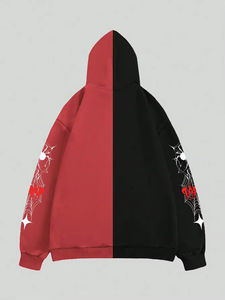 Sweat à capuche multicolore zippé avec impression entièrement personnalisée Sweats à capuche pour femmes de meilleure qualité à vendre Street Wear à prix raisonnable - Product Image 4