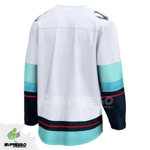 เสื้อฮอกกี้น้ำแข็งทีมของคุณเอง คุณภาพพรีเมียม พิมพ์ลายแบบรีดร้อนตามสั่ง โพลีเอสเตอร์ 100% ระบายอากาศได้ดี แห้งเร็ว สำหรับผู้ชาย - Product Image 2