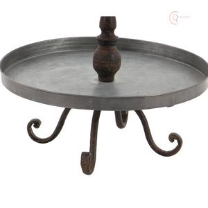 Base para Pastel de Metal Premium con Textura Elegante, Mejora la Presentación de Postres en Fiestas - Product Image 6