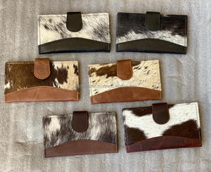 Bất da bò da Ví ly hợp điện thoại phong cách đa Sử dụng phương tây ví cho phụ nữ thiết kế độc đáo ly hợp - Product Image 5