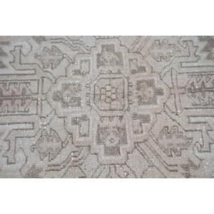 Tapis turc surdimensionné 9,7x12,4 pieds, tapis vintage, tapis gris patchwork - Product Image 5