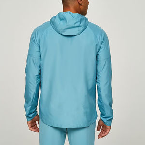 ชุดวอร์มกันลมสำหรับผู้ชายชุดวอร์มกันลมสองชิ้นระบายอากาศได้โลโก้ออกแบบได้ตามต้องการ - Product Image 6