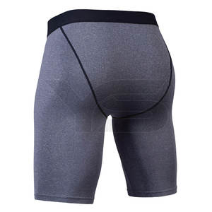 Plus Size <b>Slim</b> <b>Fit</b> <b>Shorts</b> Casual Sublimation Compression Elastic Waist Compression <b>Shorts</b> - Product Image 4