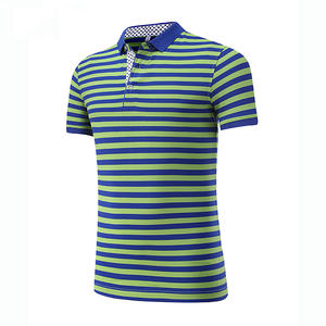 T-shirts polo 100% coton de qualité supérieure pour hommes, coupe ajustée, respirant, design exquis, style confortable, jersey à motif solide - Product Image 1