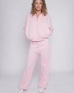 Survêtement d'entraînement deux pièces pour femmes au prix de gros Veste zippée en tissu polyester de haute qualité pour femmes Pantalon de jogging pour femmes - Product Image 5