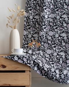 Cortinas y Cenefas Boho de Lujo Personalizables, Estilo Vintage, con Estampado Floral de Algodón, para Decoración de Ventanas de Hoteles y Hogares - Product Image 3