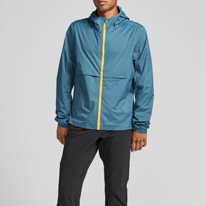 Chaquetas Cortavientos de Poliéster para Deportes al Aire Libre con Logotipo Personalizado OEM, Chaquetas Impermeables Softshell para Hombre - Product Image 1