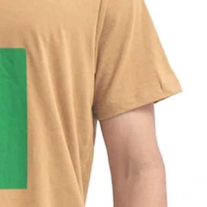 T-shirt de sport décontracté avec logo personnalisé pour homme, tissu de haute qualité, t-shirt uni 100% coton - Product Image 4