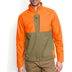 Veste d'extérieur softshell de haute qualité pour hommes hiver imperméable coupe-vent respirant motif imprimé grande taille chasse pour hommes - Product Image 1