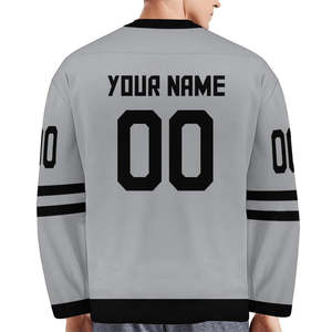 ออกแบบเสื้อฮอกกี้น้ำแข็งตามสั่ง ออกแบบโลโก้ของคุณเอง เสื้อฮอกกี้น้ำแข็งคุณภาพดีที่สุด - Product Image 3