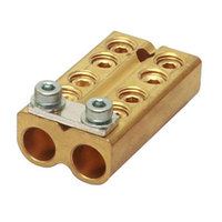 Connecteur à broches plaqué laiton haute performance 60V pour machines industrielles, borniers électriques et connexions sécurisées