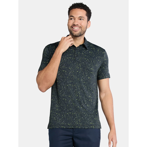 Verano Color sólido Diseño personalizado Moda Elegante All Over Printed Hombres Polos Slim Fit Polos para hombres de BD - Product Image 2