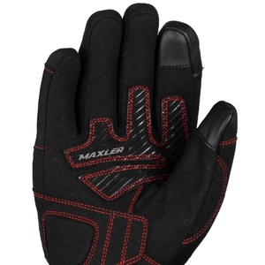 Distressed Leather Motorbike <b>Gloves</b> for Motorcyclist Street Bikers Cycling Motocross Riding Grip Protective Riding Gear <b>Gloves</b> - Product Image 5