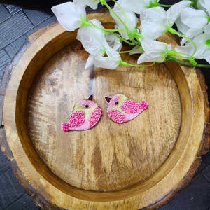 Pendientes Colgantes Clásicos Coloridos con Cuentas 2025, Hechos a Mano, con Forma de Pájaro, Cuentas de Semillas, Tamaño Personalizado, Accesorios de Moda para Fiestas, Unisex - Product Image 2