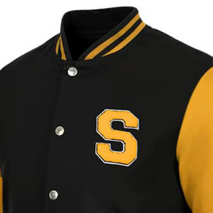 Custom Vintage Patch Varsity <b>Jacket</b> Winter Leather Sleeves School College Baseball Streetwear Letterman Varsity <b>Jacket</b> for Men - Product Image 2