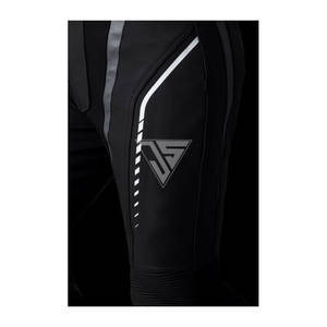 ชุดหนังสำหรับขี่มอเตอร์ไซค์ฤดูหนาวสำหรับผู้ชาย หนังแท้ กันลม ย้อมสี ยืดได้ ป้องกันไหล่ เข่า ข้อศอก - Product Image 4