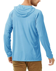 Camisetas y Sudaderas de Pesca con Protección Solar UPF 50, 100% Poliéster, Manga Larga, Personalizadas, de Secado Rápido y Transpirables para Adultos, OEM y ODM - Product Image 2