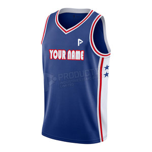 Maillot de basket-ball sur mesure pour hommes, confortable et respirant, dernier design, avec option de taille supérieure pour les vêtements de basket-ball - Product Image 4