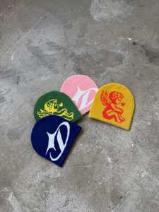 Vente en gros Échantillon rapide Unisexe Personnaliser Designer Hiver Bonnets 100% Acrylique Tricoté Chaud Chapeaux Logo Personnalisé Jacquard Bonnet Bonnet - Product Image 4