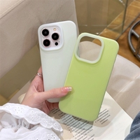 Coques arrière antichoc en silicone souple pour femmes, vente en gros, pour iPhone 11 12 13 14 15 16 17 18 Pro Max