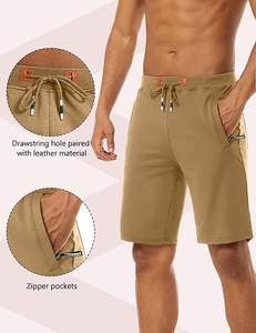 กางเกงขาสั้นแฟชั่นลำลองสำหรับผู้ชายทำจากผ้าฝ้ายพรีเมี่ยมเหมาะสำหรับใส่สบายและทนทานในชีวิตประจำวัน - Product Image 6