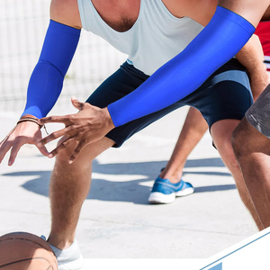 Sports Wear Custom Logo Comfortable Stylish Breathable UV Protection Workout Quick Dry Muscle Support Unisex <b>Arm</b> Sleeves - Product Image 5