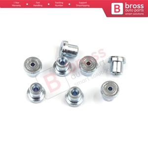 BCR032 BCR032 ชุดสายเคเบิลควบคุมหน้าต่าง สายรัด ปลายสาย หมุดยึด 7x6.3/1.7 มม. 100 ชิ้น - Product Image 2