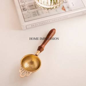 ที่กรองชาขัดเงาโลหะสีเงินอุปกรณ์เครื่องครัวอุปกรณ์เครื่องครัว - Product Image 6