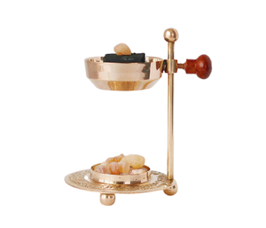 Quemador de Incienso de Metal de Latón Moderno Personalizado con Aroma a Lavanda y Té, Decoración Vintage para el Hogar - Product Image 2