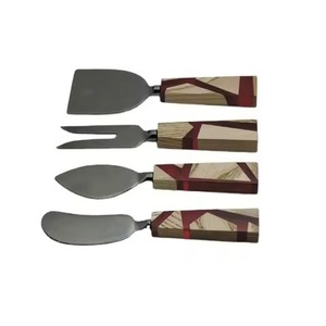 Ensemble de fromages de la meilleure qualité pour le service Nouveau design Poignées personnalisées Couverts pour la maison Hôtel Utilisation Ensemble de fromages - Product Image 2