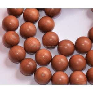 Cuentas de sándalo de Mysore auténticas para pulseras de oración de lujo y collares Mala disponibles a un precio atractivo - Product Image 2