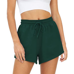 Custom cheap Summer New Solid Color Ladies Casual Sports Drawstring street wear <b>short</b> <b>Sweat</b> <b>shorts</b> for <b>women</b> - Product Image 3