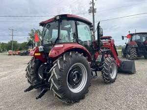IH Farmall 75A en parfait état avec chargeur à fixation rapide et seau 898 heures 4x4 74 HP moteur diesel 2 télécommandes arrière - Product Image 6