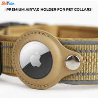 Collier GPS SHIYUAN pour chien avec rembourrage en néoprène, design de dessin animé réglable, doux et durable pour les chiens de petite/moyenne/grande taille