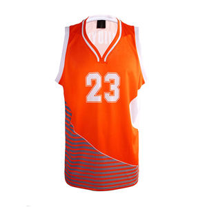 Pantalones cortos de malla de baloncesto de poliéster 100% hechos a medida para hombre, conjuntos de uniformes de baloncesto atléticos de talla grande, sublimación - Product Image 2