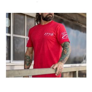 Camiseta OEM hecha a medida para hombre, cómoda de algodón de manga corta con estampado gráfico de cuello redondo, el mejor precio en Bangladesh - Product Image 5