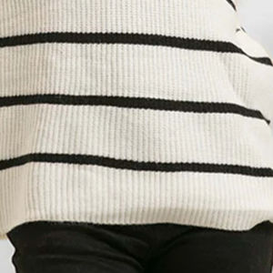 Pull en cachemire 100% tricoté plat décontracté et chaud, anti-boulochage, surdimensionné pour femmes, saison d'hiver, manches longues - Product Image 3