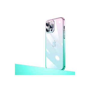 Coque en silicone Netzy Glossy Gradient Color pour iPhone 12 Pro 14 Plus - Protection antichoc de l'appareil photo - Coque de téléphone portable INS - Product Image 1