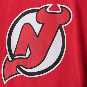 Vente en gros Design personnalisé Collier Premium Professional New Jersey Devils Respirant Polyester Mesh col en V Maillots des ligues de hockey - Product Image 5