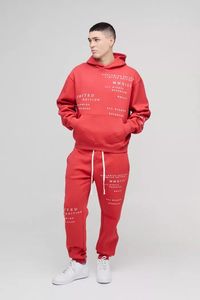 Chándal con capucha de gran tamaño Boxy Limited de alta calidad, chándal informal transpirable de calidad superior - Product Image 2