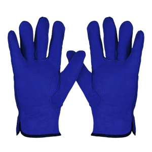 ถุงมือนิรภัยหนังควายแบบแยกนุ่มสบายทนทานถุงมือสำหรับทำงานและป้องกันขณะขับรถถุงมือสำหรับใช้ในสวน - Product Image 6